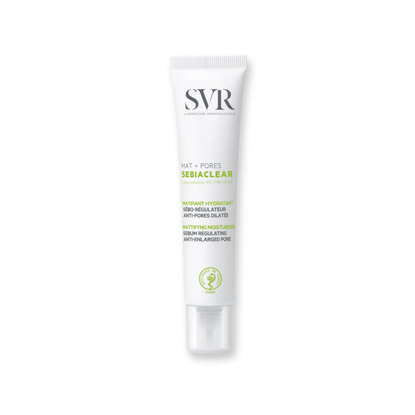 SVR Sebiaclear Mat Plus Pores Gluconolactone Niacinamide Mattifying Moisturizer 40ml Health Boutique