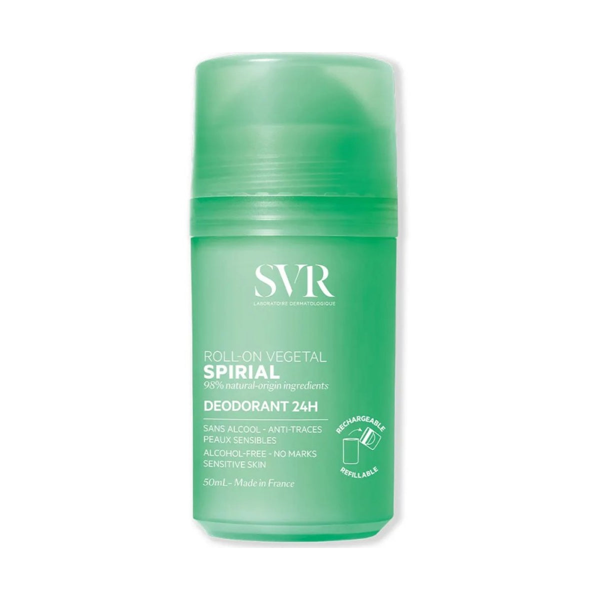 SVR Spirial Vegetal Roll On Deodorant Bamboo Extract Sage Extract 50ml Sensitive Skin Health Boutique