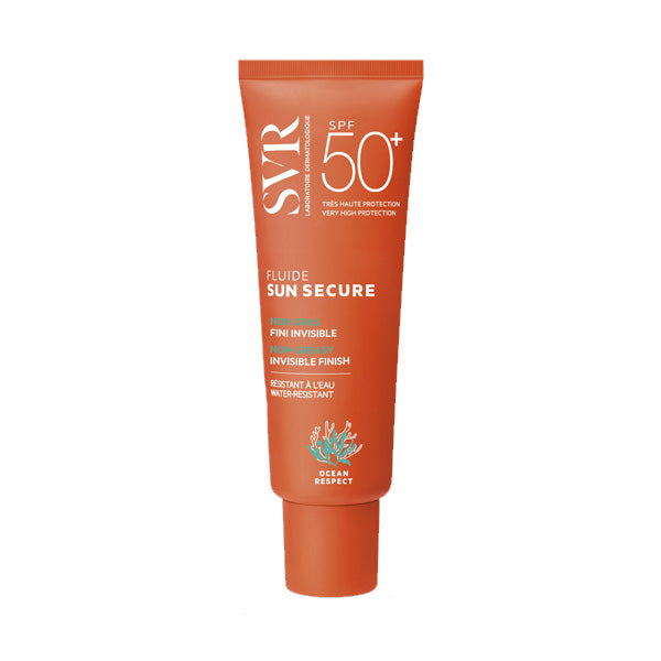 SVR Sun Secure Fluide SPF50 Plus Niacinamide Face Sunscreen 50ml Broad Spectrum Protection Health Boutique