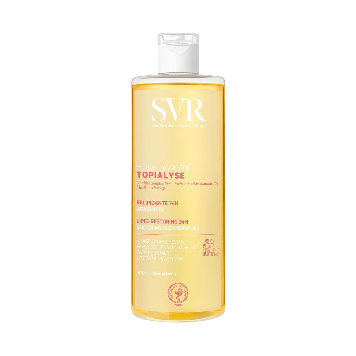 SVR Topialyse Micellar Cleansing Oil Niacinamide 1% Cleansing Oil 400ml Health Boutique