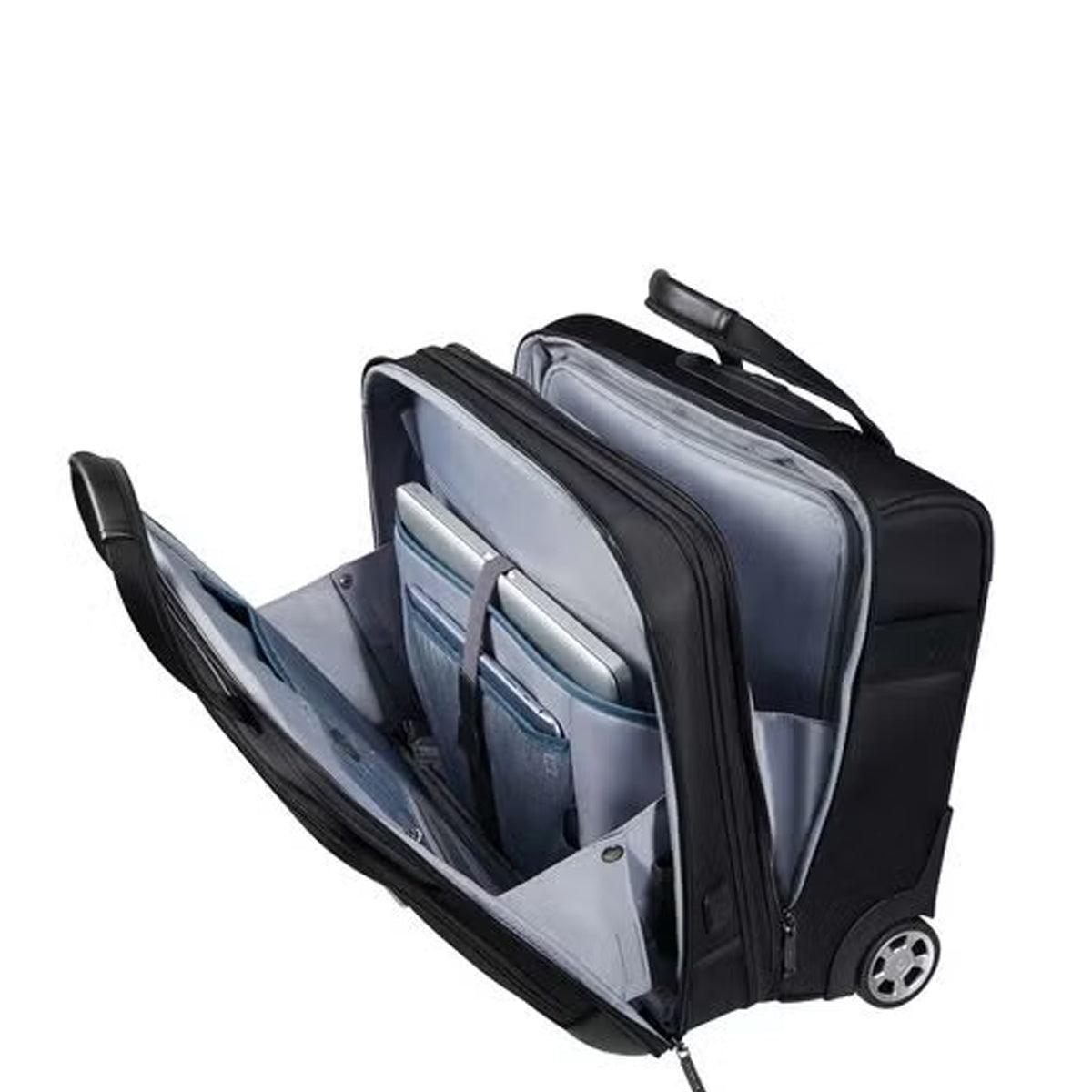Samsonite Spectrolite 49cm Rolling Tote - Professional Black Business Travel Bag