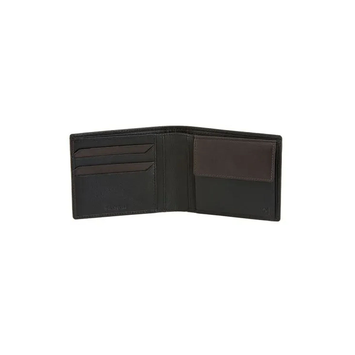 Samsonite NYX 3 SLG 015 Men's Slim Leather Bifold Wallet - Black
