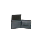 Samsonite Spectrolite SLG 021 Bi-Fold Leather Wallet - Black and Night Blue