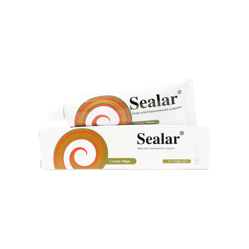 Sealar cream 30g hemorrhoids anal fissure anal fistula treatment soothing relief cream dead sea salts clove oil Health Boutique
