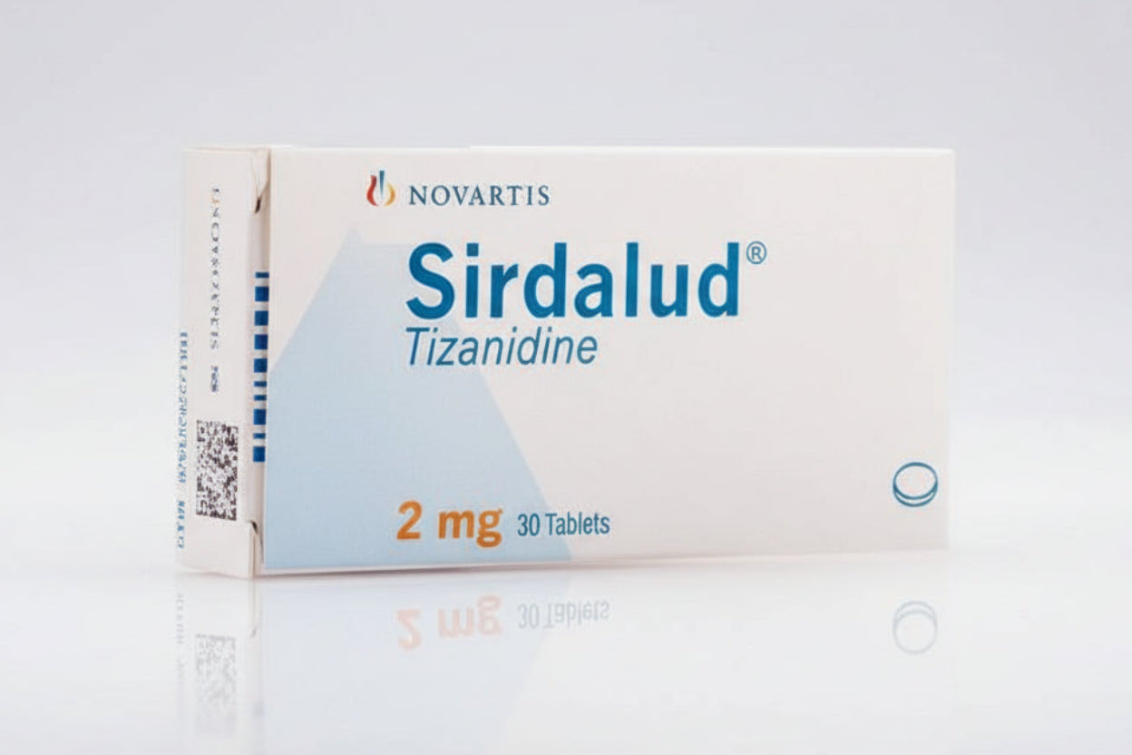 Sirdalud® 2 mg Tablets (30 Tablets) – Tizanidine Muscle Relaxant Therapy