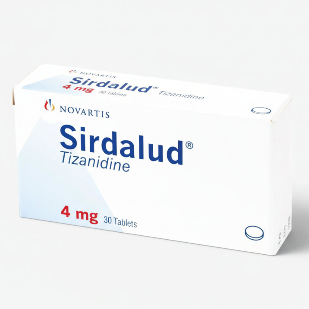  Sirdalud® 4 mg Tablets (30 TABLETS) – Tizanidine Muscle Relaxant
