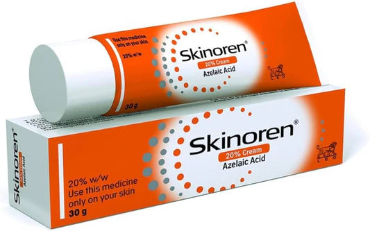 Skinoren Cream USA 20% Azelaic Acid – Acne & Hyperpigmentation Treatment 30g | HEALTH BOUTIQUE Jordan
