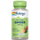 Solaray Ginger 1100mg – 100 Tablets – Digestive & Nausea Support – HealthBoutiqueJo.com