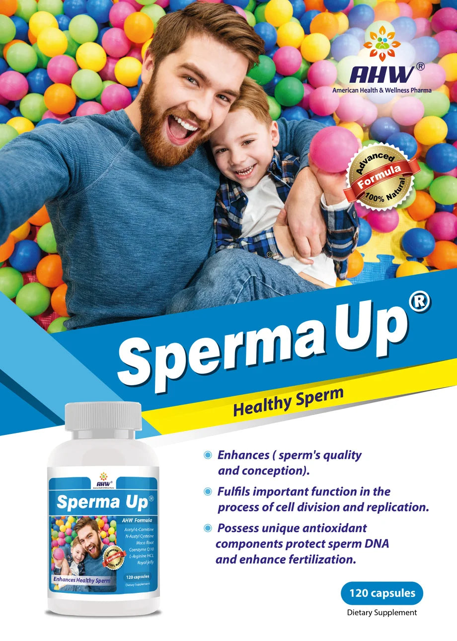 AHW Sperma Up Capsule 120 health boutique Jordan