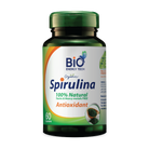 Bio Energy Organic Spirulina 500 mg Capsules - Premium Immune & Energy Support Supplement - 60 Halal Certified Capsules