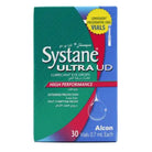 Systane Ultra UD 30x0.7ml preservative free unit dose dry eye drops box and vials
