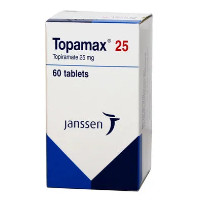 Topamax 25 mg topiramate neurology tablets 60