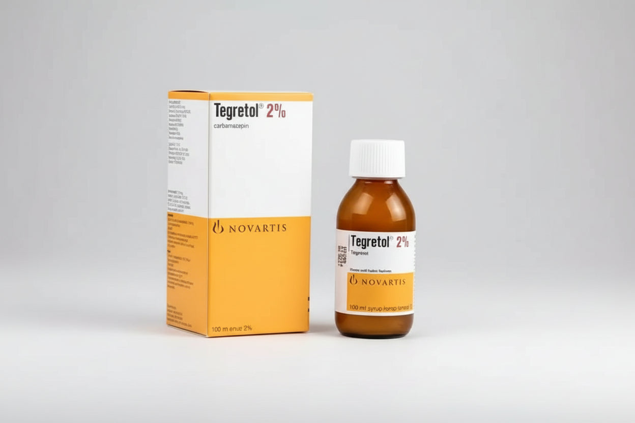 Tegretol 2% syrup 250 ml carbamazepine oral solution for epilepsy seizure control