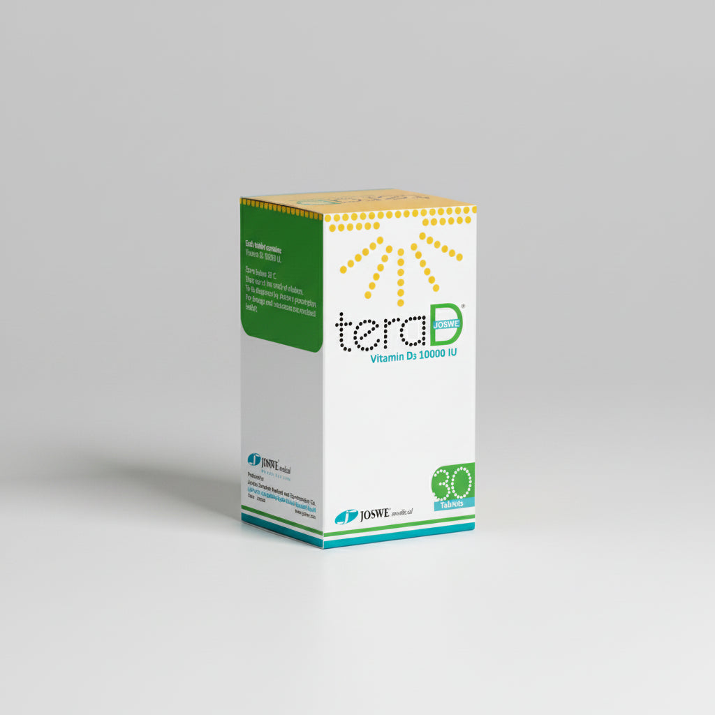 Tera-D® 10,000 IU Tablets (30 Tablets) – Vitamin D3 Supplement Therapy