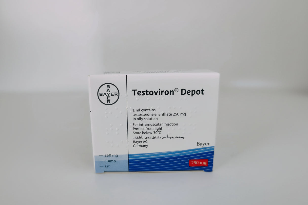 Testoviron Depot 250 mg testosterone enanthate injection ampoule testosterone therapy