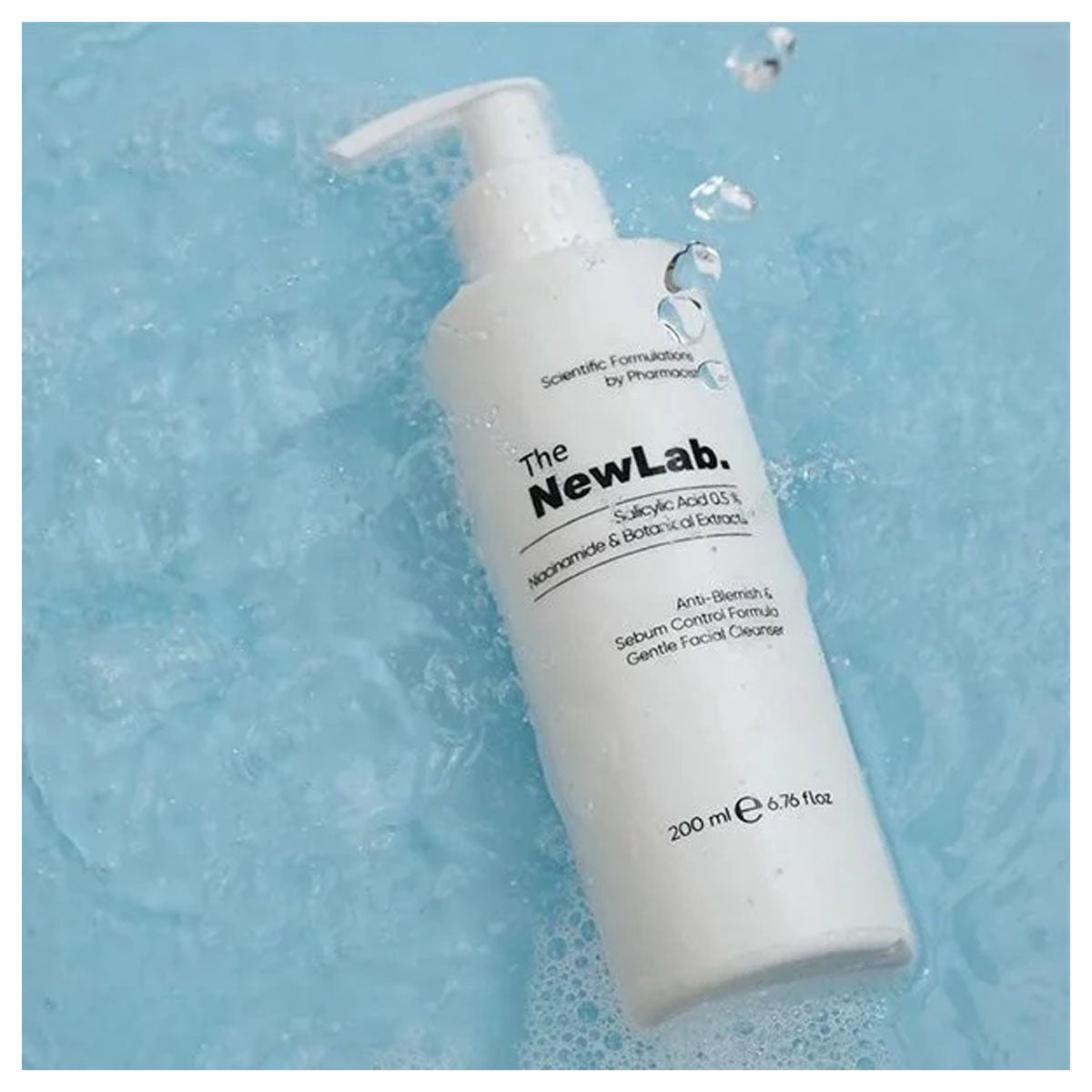 The NewLab Salicylic Acid 0.5% + Niacinamide + Botanical  Extracts Cleansing Gel 200ml