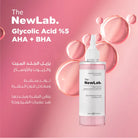 The NewLab Glycolic Acid 5% AHA BHA Clarifying Toner exfoliating toner for smoother and clearer skin 200 ml Health Boutique