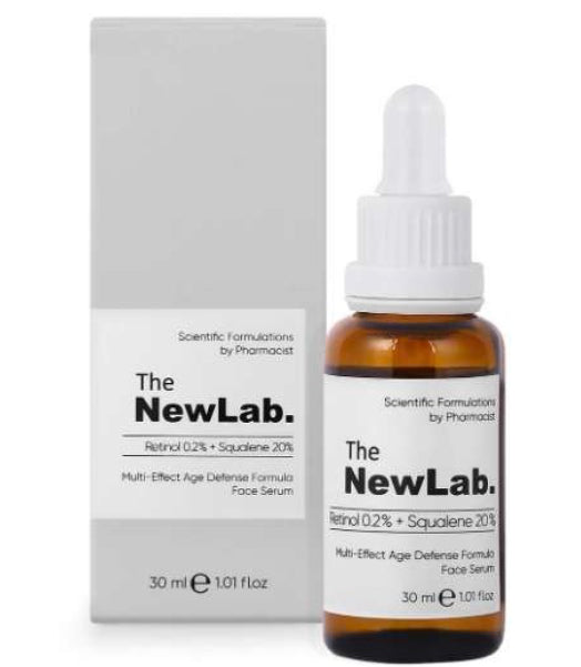 The NewLab Retinol 0.2% + Squalane 20% Serum anti-aging overnight facial serum 30 ml Health Boutique