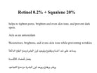 The NewLab Retinol 0.2% + Squalane 20% Serum anti-aging overnight facial serum 30 ml Health Boutique