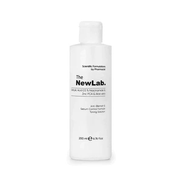 The NewLab Salicylic Acid 0.5% Niacinamide Zinc Aloe Vera Toner clarifying toner for oily and acne-prone skin 200 ml Health Boutique