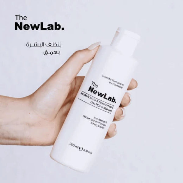 The NewLab Salicylic Acid 0.5% Niacinamide Zinc Aloe Vera Toner clarifying toner for oily and acne-prone skin 200 ml Health Boutique