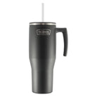 Thermos 1100ml stainless steel vacuum insulated travel mug gray dual function lid Health Boutique