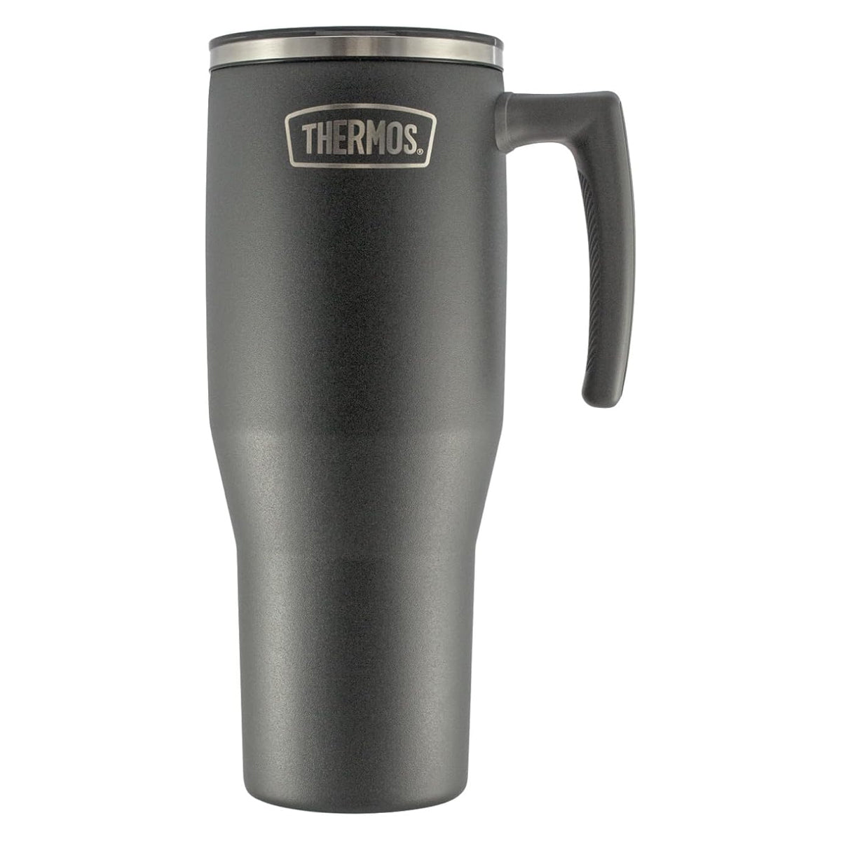 Thermos 1100ml stainless steel vacuum insulated travel mug gray dual function lid Health Boutique
