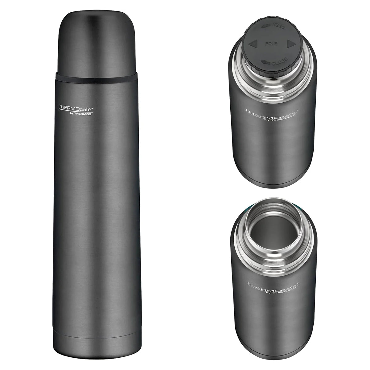 Thermos Auto Stopper 700ml stainless steel vacuum insulated bottle leak proof Health Boutique