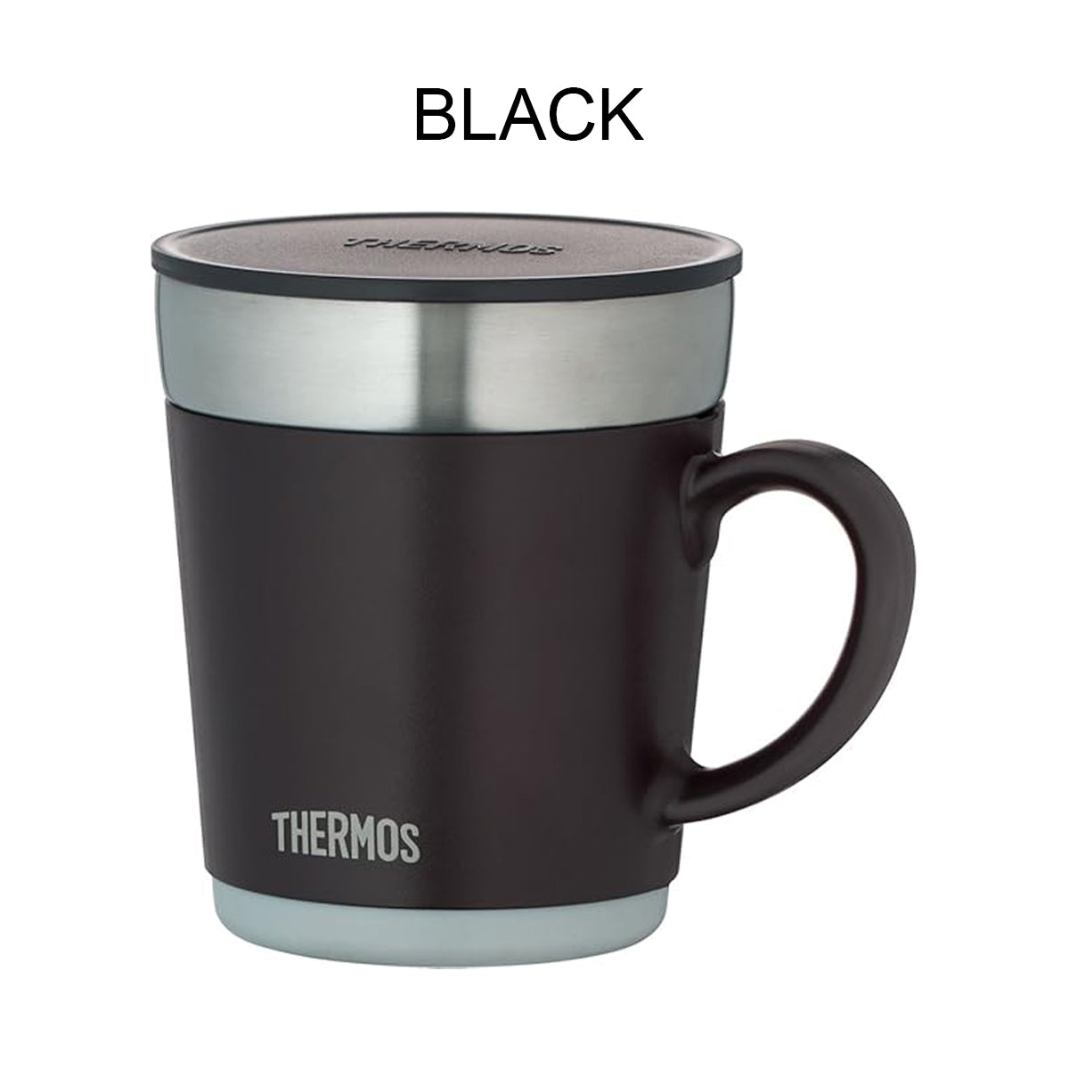 Thermos JDC-351ESP stainless steel vacuum insulated desktop mug 350ml black Health Boutique