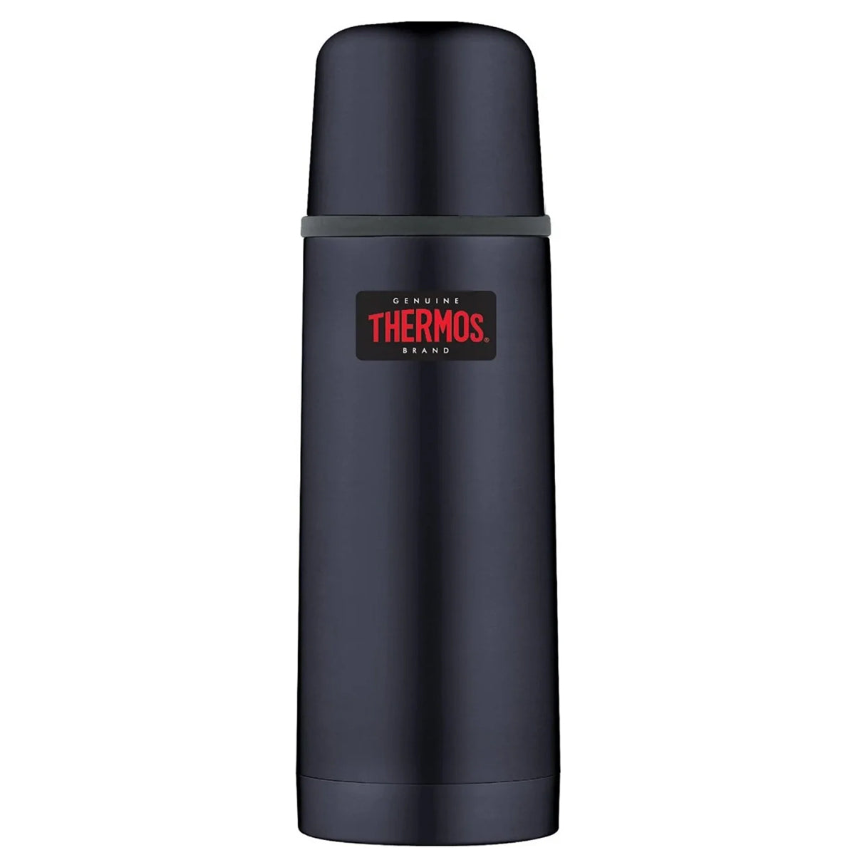 Thermos Light and Compact Stainless Steel Vacuum Insulated Flask 350ml Midnight Blue Health Boutique