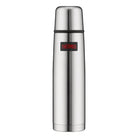 Thermos Light and Compact 1 Liter stainless steel vacuum insulated flask hygienic interior food-grade stopper silicone seal – Health Boutique