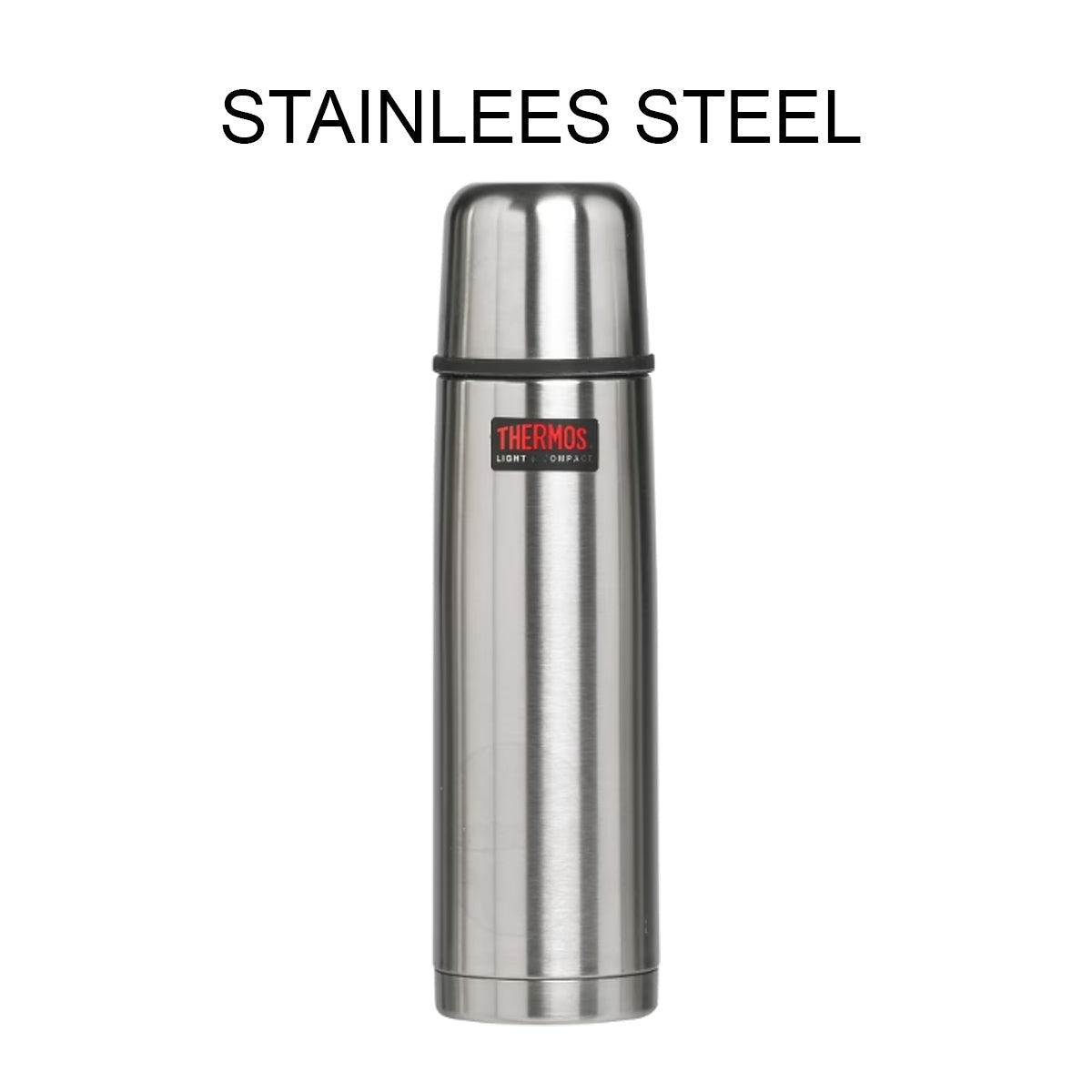 Thermos 500ml stainless steel vacuum insulated flask double wall thermal bottle Health Boutique