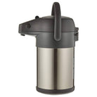 Thermos TAH-3000SBK 3 Liter stainless steel vacuum insulated pump pot black beverage dispenser Health Boutique