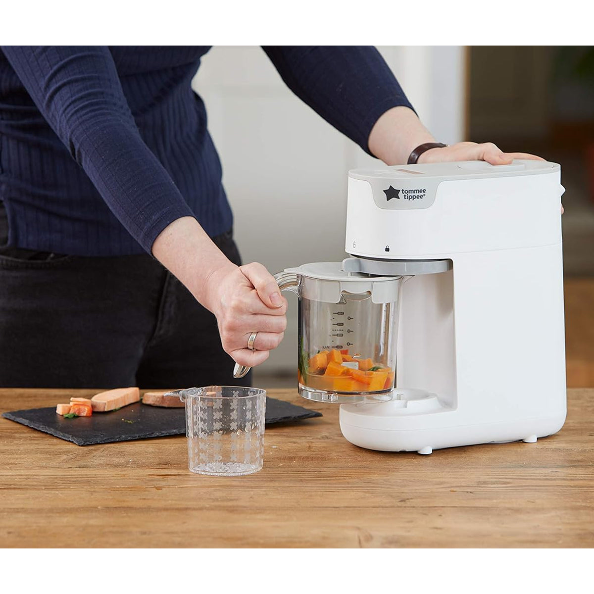 Tommee Tippee Quick Cook 6-in-1 Baby Food Maker - White