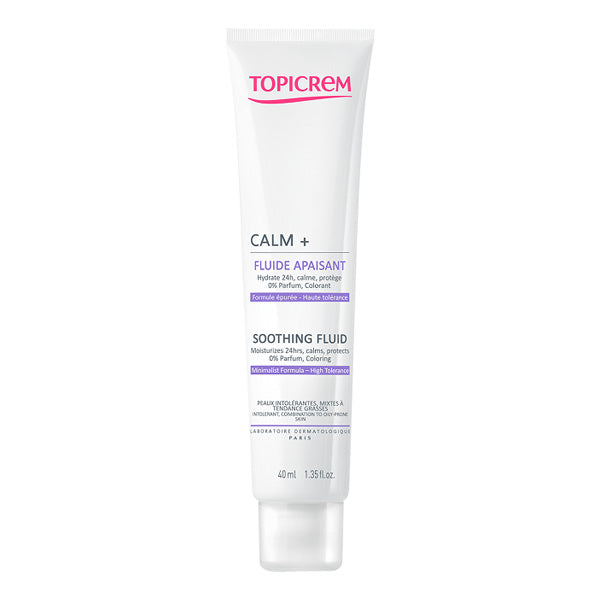 Topicrem Calm Plus Soothing Fluid 40ml calming moisturizer for sensitive skin Health Boutique