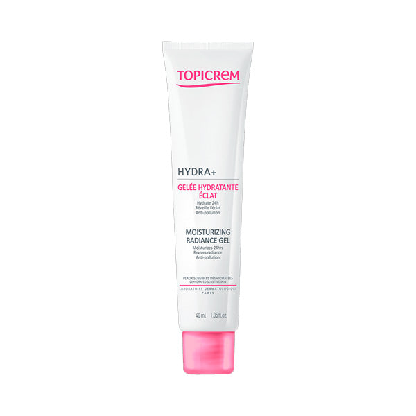 Topicrem Hydra Plus Moisturizing Radiance Gel 40ml lightweight hydrating face gel Health Boutique