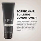 Toppik Hair Building Conditioner keratin hydrating conditioner for dry thinning hair 250ml Health Boutique