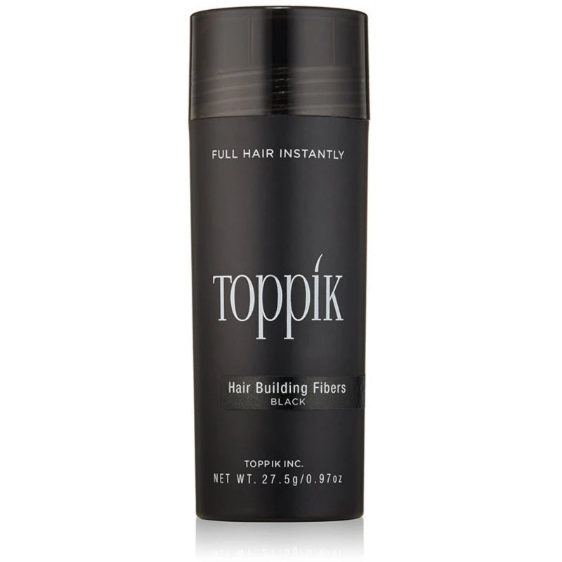 Toppik Hair Building Fibers Black 27.5g instant fuller hair for thinning hair Health Boutique