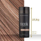 Toppik Hair Building Fibers Light Brown instant fuller hair for thinning hair 27.5g Health Boutique