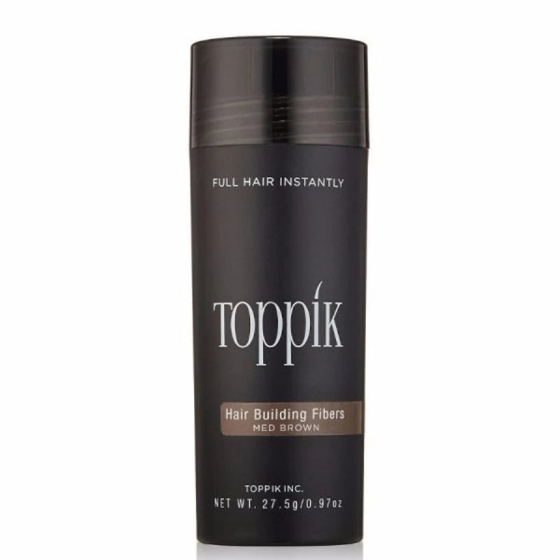 Toppik Hair Building Fibers Medium Brown 27.5g instant fuller hair for thinning hair Health Boutique