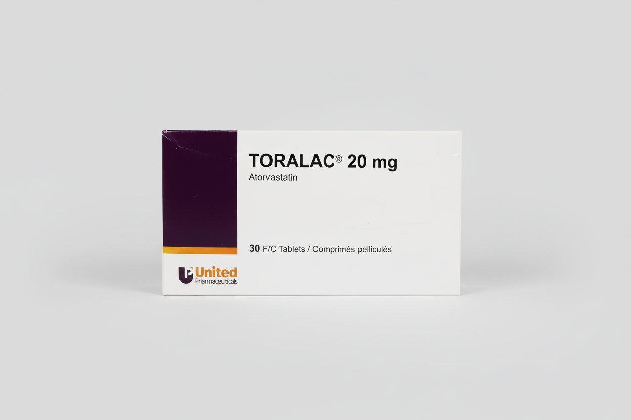 Toralac ® 20 MG – Atorvastatin Therapy for Cholesterol Management