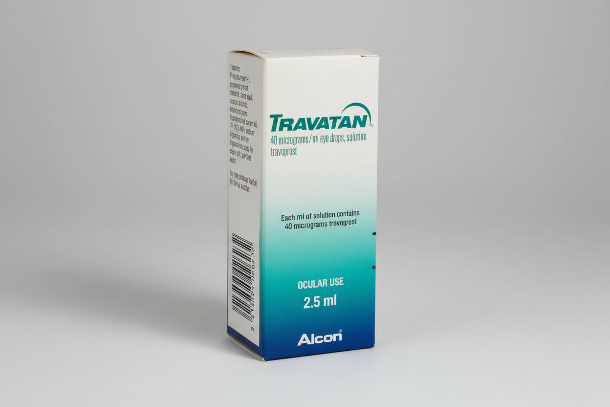 Travatan eye drops 2.5 ml travoprost ophthalmic solution for glaucoma eye pressure