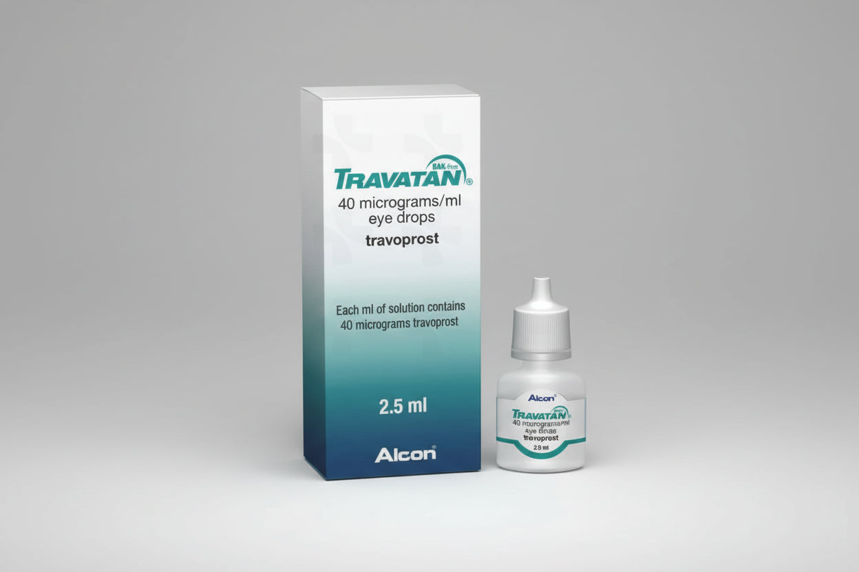 Travatan eye drops 2.5 ml travoprost ophthalmic solution for glaucoma eye pressure