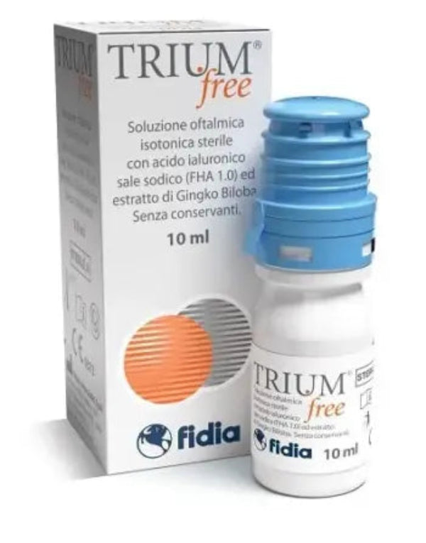 Trium Free® Eye Drops (10 Ml) – Preservative-Free Eye Lubricant