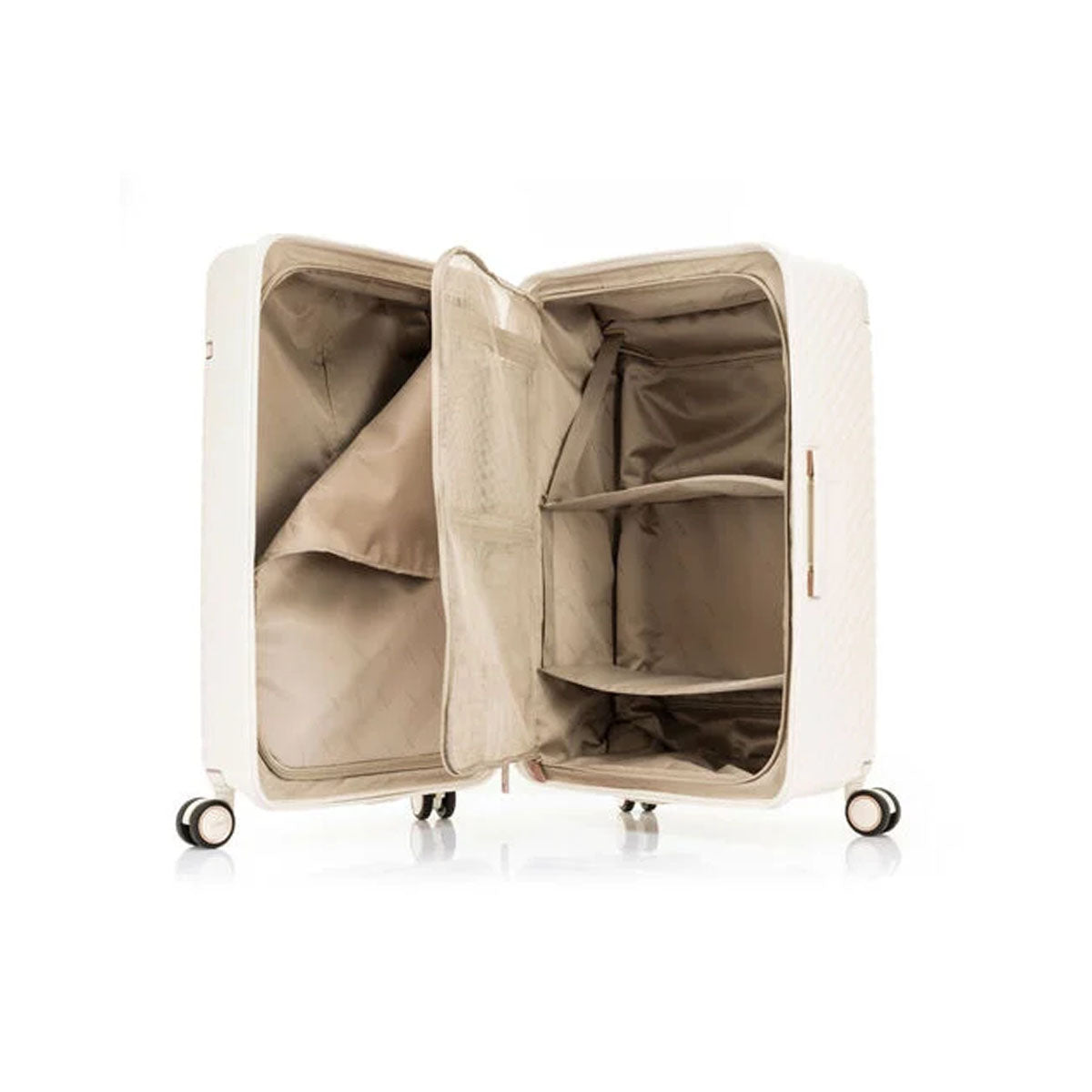 Samsonite Stem Spinner 76/28 Trunk Ivory Hardside Luggage with TSA Lock and Spinner Wheels