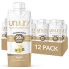 Unjury Vanilla High Protein Shake - Ready-to-Drink Nutritional Supplement (12-Pack)