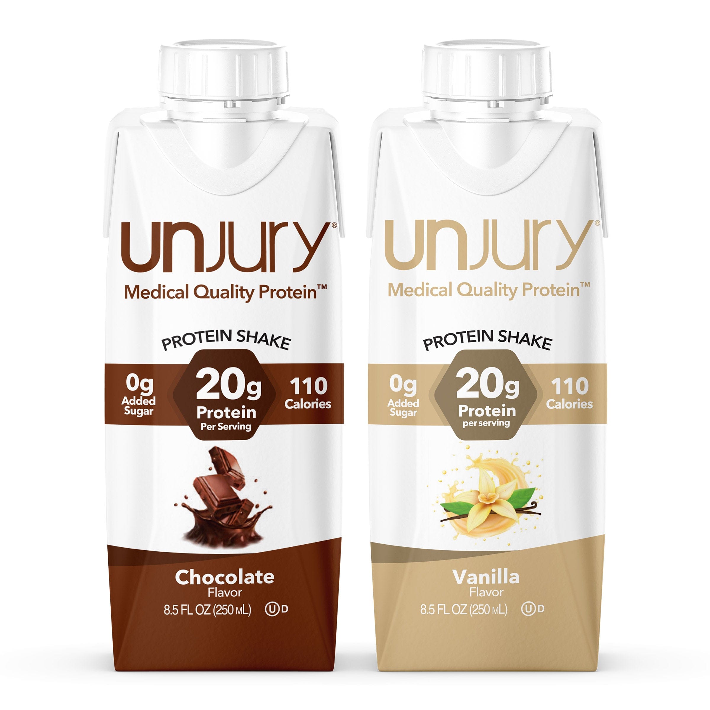 Unjury Ready-to-Drink High Protein Shakes - 2 Pack