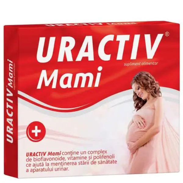 Uractiv Mami 21 capsules pregnancy urinary tract support supplement box