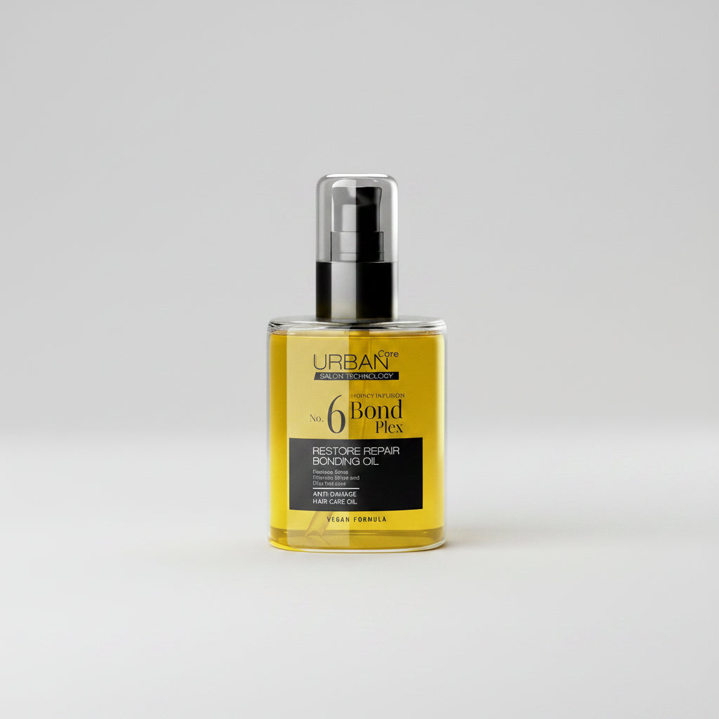 Urban Care No 6 Bond Plex Restore Repair Bonding Oil 100ml for damaged dry frizzy hair nourishment smoothing and shine – Health Boutique