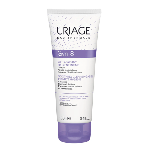 Uriage Gyn-8 Intimate Cleansing Gel 100ml gentle feminine hygiene wash for sensitive skin Health Boutique